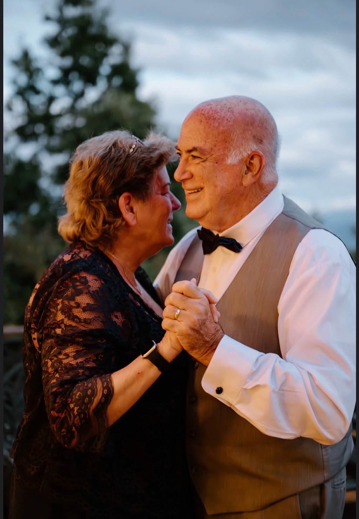 Thomas and Nancy dancing together