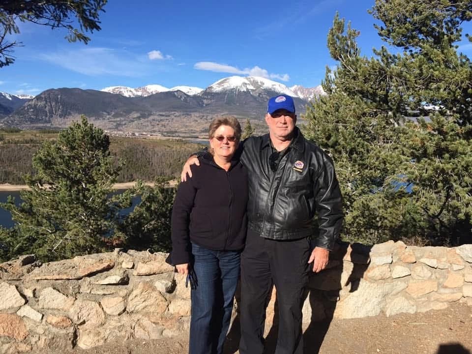 Tom and Nancy on an adventure together