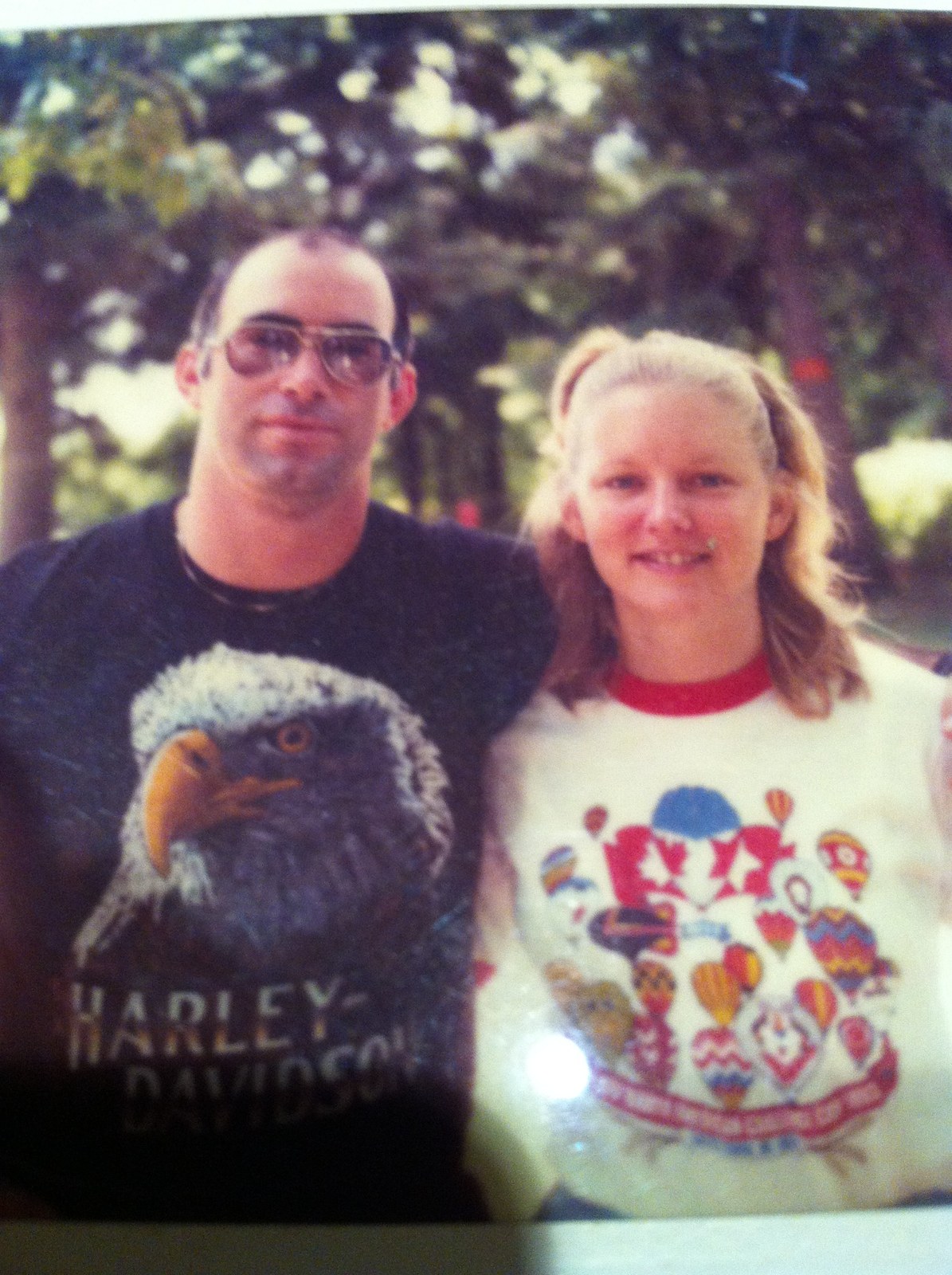 Tom and Nancy together in earlier years